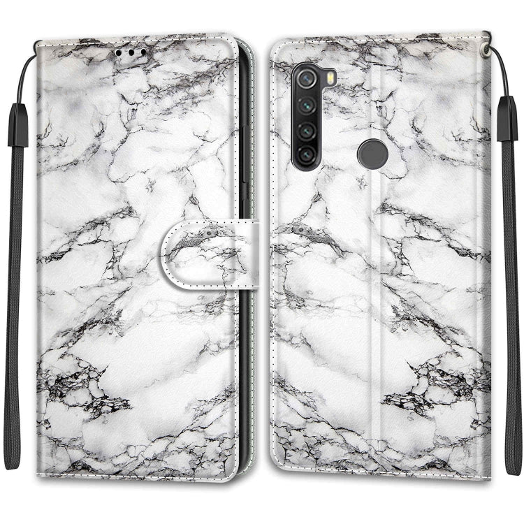 Voltage Coloured Drawing Magnetic Clasp Horizontal Flip PU Leather Case with Holder & Card Slots, For Xiaomi Redmi Note 8T