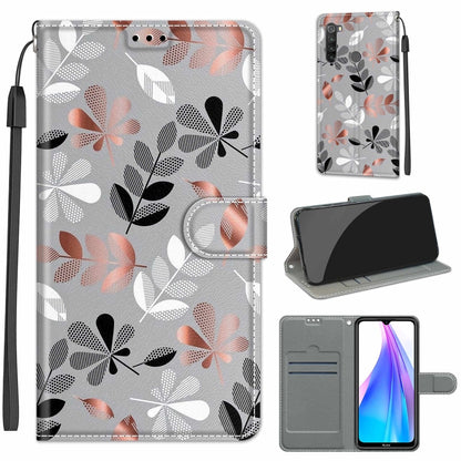 Voltage Coloured Drawing Magnetic Clasp Horizontal Flip PU Leather Case with Holder & Card Slots, For Xiaomi Redmi Note 8T