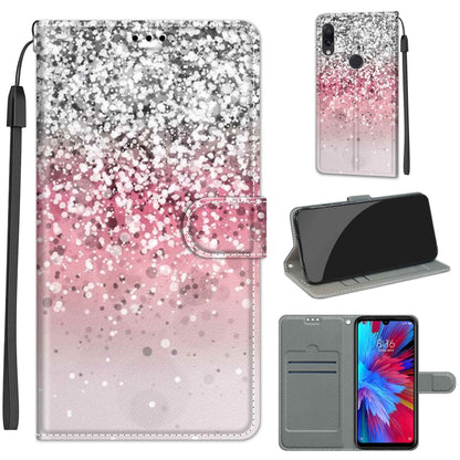 Voltage Coloured Drawing Magnetic Clasp Horizontal Flip PU Leather Case with Holder & Card Slots, For Xiaomi Redmi Note 7
