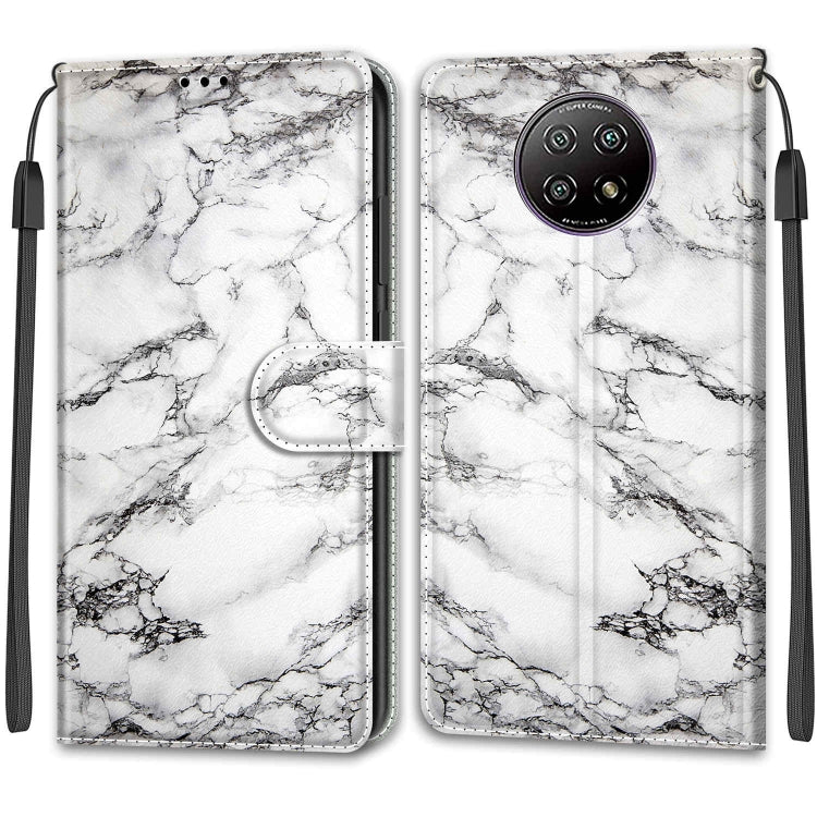 Voltage Coloured Drawing Magnetic Clasp Horizontal Flip PU Leather Case with Holder & Card Slots, For Xiaomi Redmi Note 9 5G/ 9T