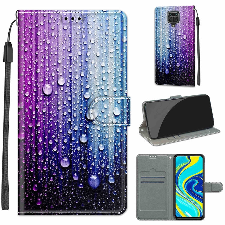Voltage Coloured Drawing Magnetic Clasp Horizontal Flip PU Leather Case with Holder & Card Slots, For Xiaomi Redmi Note 9S/9 Pro