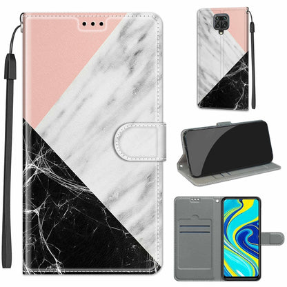 Voltage Coloured Drawing Magnetic Clasp Horizontal Flip PU Leather Case with Holder & Card Slots, For Xiaomi Redmi Note 9S/9 Pro
