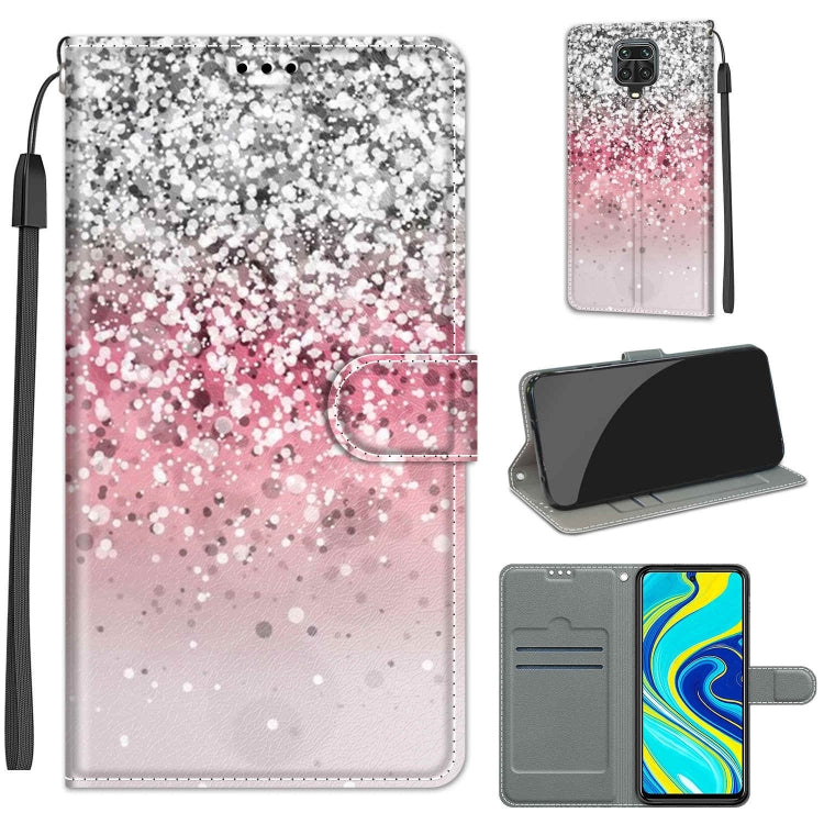 Voltage Coloured Drawing Magnetic Clasp Horizontal Flip PU Leather Case with Holder & Card Slots, For Xiaomi Redmi Note 9S/9 Pro