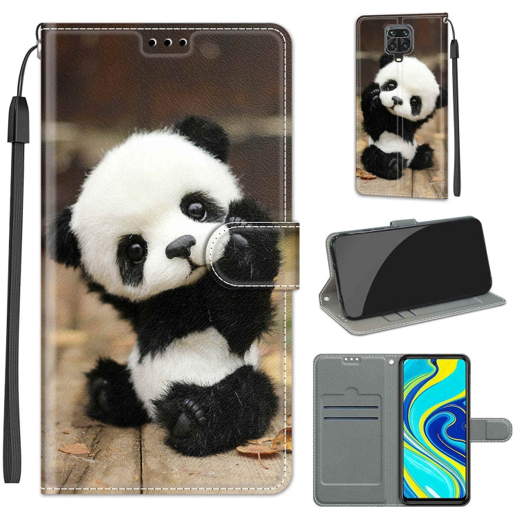 Voltage Coloured Drawing Magnetic Clasp Horizontal Flip PU Leather Case with Holder & Card Slots, For Xiaomi Redmi Note 9S/9 Pro