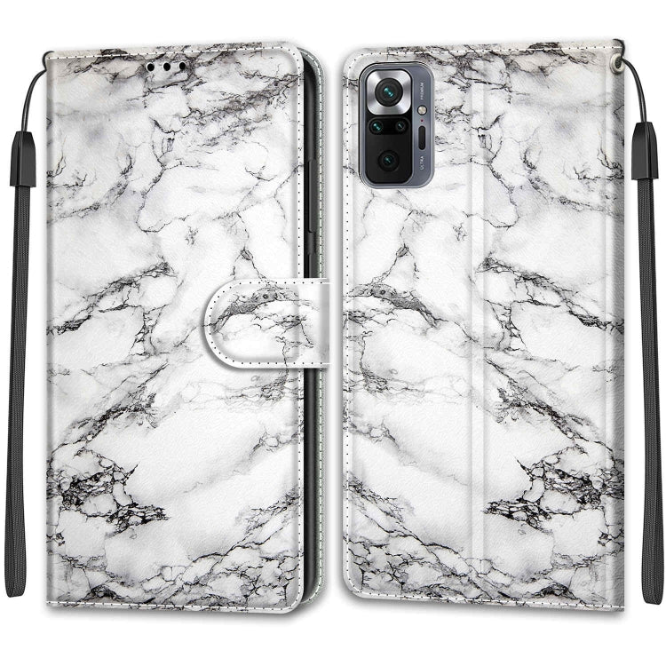 Voltage Coloured Drawing Magnetic Clasp Horizontal Flip PU Leather Case with Holder & Card Slots, For Xiaomi Redmi Note 10 Pro Max/10 Pro