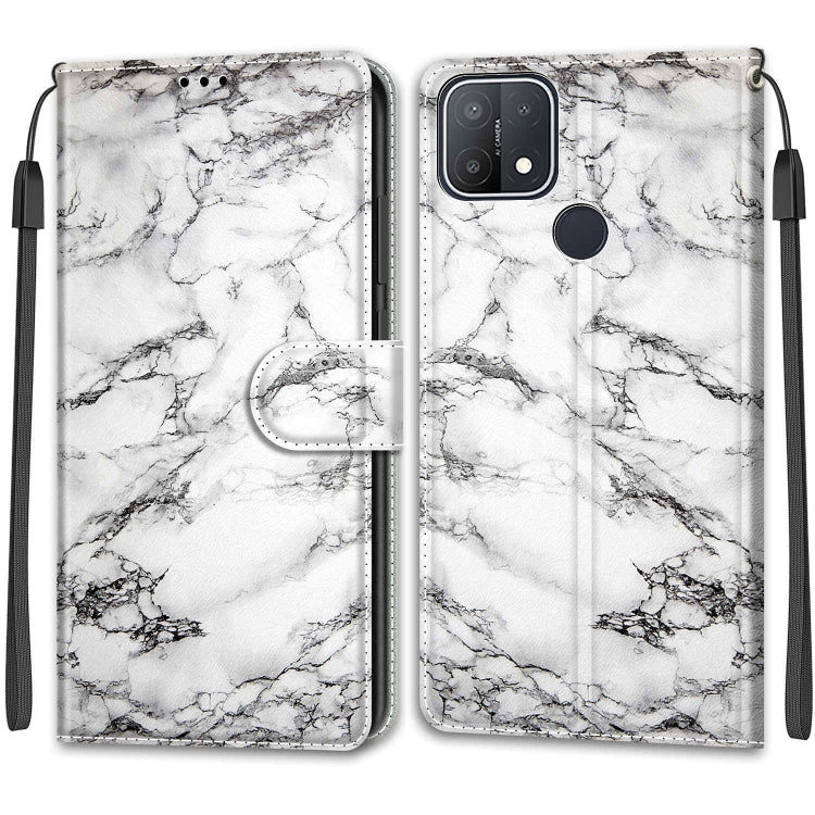 Voltage Coloured Drawing Magnetic Clasp Horizontal Flip PU Leather Case with Holder & Card Slots, For OPPO A15 / A15s
