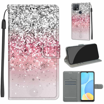 Voltage Coloured Drawing Magnetic Clasp Horizontal Flip PU Leather Case with Holder & Card Slots, For OPPO A15 / A15s