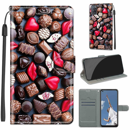 Voltage Coloured Drawing Magnetic Clasp Horizontal Flip PU Leather Case with Holder & Card Slots, For OPPO A52 / A92 / A72