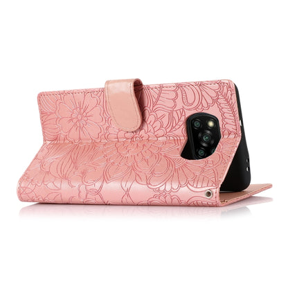 Skin Feel Embossed Sunflower Horizontal Flip Leather Case with Holder & Card Slots & Wallet & Lanyard, For Xiaomi POCO X3 NFC / X3 Pro / X3, For Xiaomi Redmi K40 / K40 Pro / Poco F3, For Xiaomi Mi 10T Lite 5G, For Xiaomi Mi 11