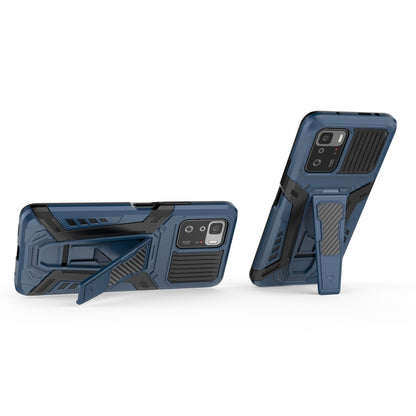 War Chariot Series Armor All-inclusive Shockproof PC + TPU Protective Case with Invisible Holder, For Xiaomi Redmi Note 10 Pro 5G, For Samsung Galaxy A22 4G, For OnePlus 9 Pro