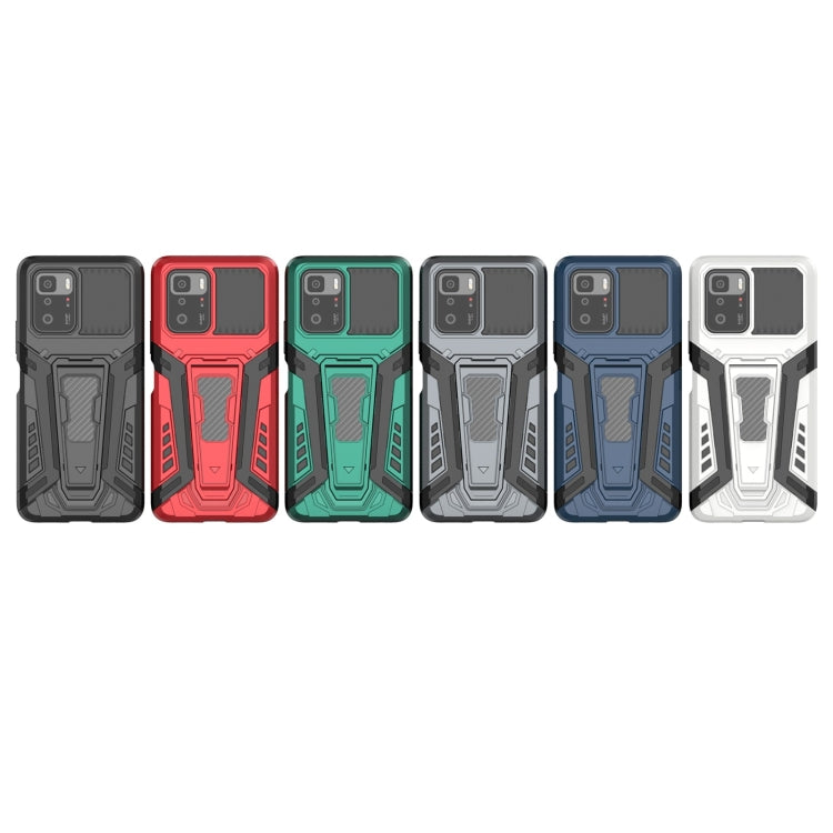 War Chariot Series Armor All-inclusive Shockproof PC + TPU Protective Case with Invisible Holder, For Xiaomi Redmi Note 10 Pro 5G, For Samsung Galaxy A22 4G, For OnePlus 9 Pro