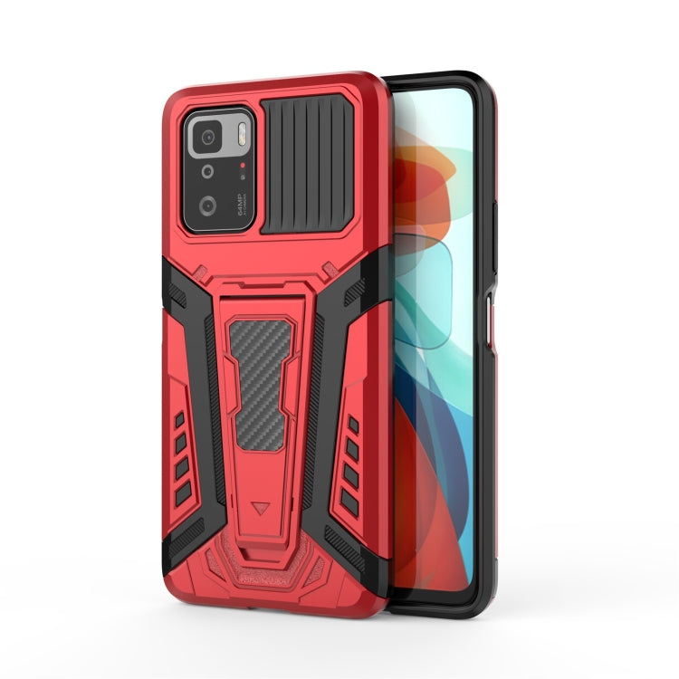 War Chariot Series Armor All-inclusive Shockproof PC + TPU Protective Case with Invisible Holder, For Xiaomi Redmi Note 10 Pro 5G, For Samsung Galaxy A22 4G, For OnePlus 9 Pro