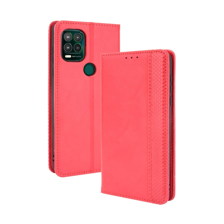 Magnetic Buckle Retro Crazy Horse Texture Horizontal Flip Leather Case with Holder & Card Slots & Photo Frame, For Motorola Moto G Stylus 5G 2021, For OPPO Reno6 5G, For OPPO Reno6 Pro 5G, For OPPO Reno6 Pro+ 5G, For vivo X60 Pro / X60 5G Curved Surfac...