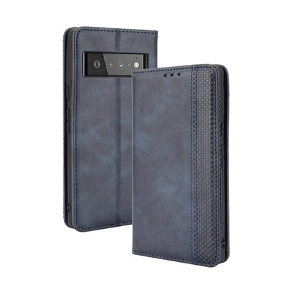 Magnetic Buckle Retro Crazy Horse Texture Horizontal Flip Leather Case with Holder & Card Slots & Photo Frame, For Fujitsu Arrows Be4 Plus / F-41B, For Google Pixel 6 Pro, For Google Pixel 6, For Xiaomi Redmi Note 10 Pro 5G / Poco X3 GT, For Blackview ...
