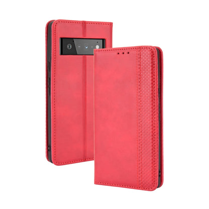 Magnetic Buckle Retro Crazy Horse Texture Horizontal Flip Leather Case with Holder & Card Slots & Photo Frame, For Fujitsu Arrows Be4 Plus / F-41B, For Google Pixel 6 Pro, For Google Pixel 6, For Xiaomi Redmi Note 10 Pro 5G / Poco X3 GT, For Blackview ...