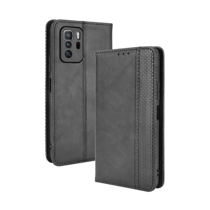 Magnetic Buckle Retro Crazy Horse Texture Horizontal Flip Leather Case with Holder & Card Slots & Photo Frame, For Fujitsu Arrows Be4 Plus / F-41B, For Google Pixel 6 Pro, For Google Pixel 6, For Xiaomi Redmi Note 10 Pro 5G / Poco X3 GT, For Blackview ...