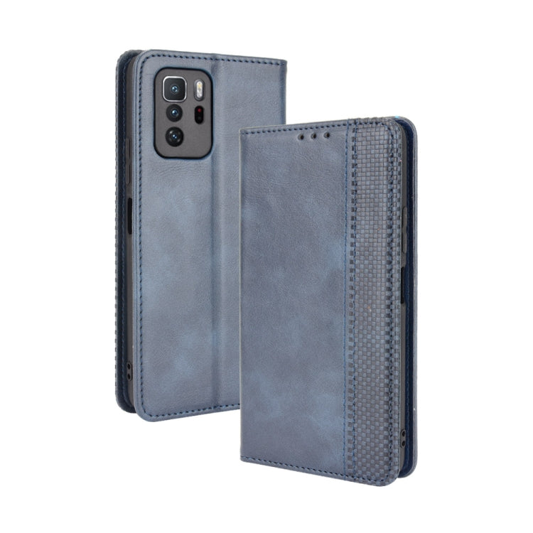 Magnetic Buckle Retro Crazy Horse Texture Horizontal Flip Leather Case with Holder & Card Slots & Photo Frame, For Fujitsu Arrows Be4 Plus / F-41B, For Google Pixel 6 Pro, For Google Pixel 6, For Xiaomi Redmi Note 10 Pro 5G / Poco X3 GT, For Blackview ...