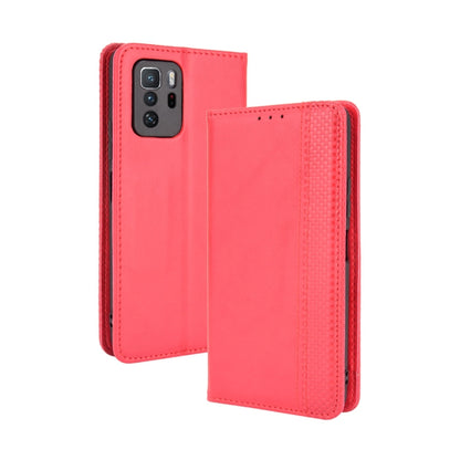 Magnetic Buckle Retro Crazy Horse Texture Horizontal Flip Leather Case with Holder & Card Slots & Photo Frame, For Fujitsu Arrows Be4 Plus / F-41B, For Google Pixel 6 Pro, For Google Pixel 6, For Xiaomi Redmi Note 10 Pro 5G / Poco X3 GT, For Blackview ...