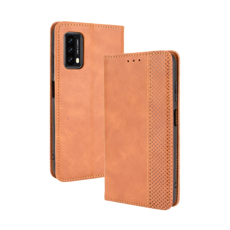 Magnetic Buckle Retro Crazy Horse Texture Horizontal Flip Leather Case with Holder & Card Slots & Photo Frame, For Fujitsu Arrows Be4 Plus / F-41B, For Google Pixel 6 Pro, For Google Pixel 6, For Xiaomi Redmi Note 10 Pro 5G / Poco X3 GT, For Blackview ...