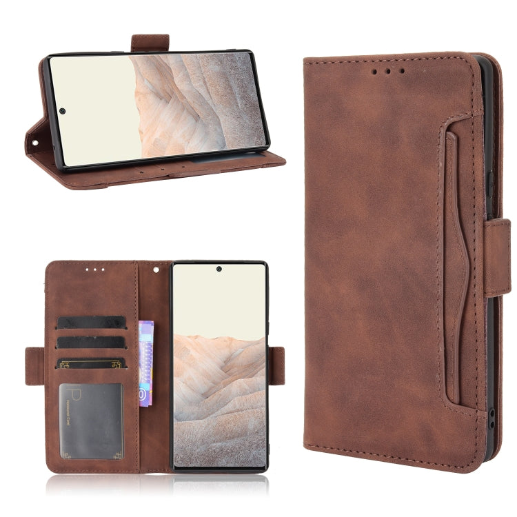 Skin Feel Calf Pattern Horizontal Flip Leather Case with Holder & Card Slots & Photo Frame, For vivo V21e 4G / Y73 2021, For vivo X60 Pro / X60 5G Curved Surface, For vivo Y72 5G / iQOO Z3 5G, For Google Pixel 6 Pro