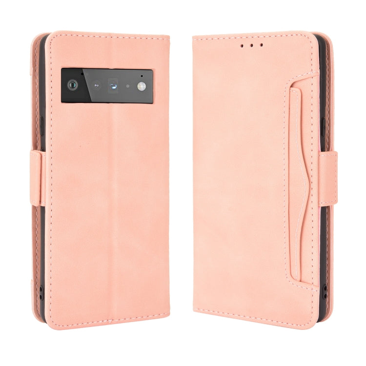 Skin Feel Calf Pattern Horizontal Flip Leather Case with Holder & Card Slots & Photo Frame, For Google Pixel 6, For Xiaomi Redmi Note 10 Pro 5G / Poco X3 GT, For Samsung Galaxy A03s 166mm Version, For Samsung Galaxy M32, For OnePlus Nord CE 5G