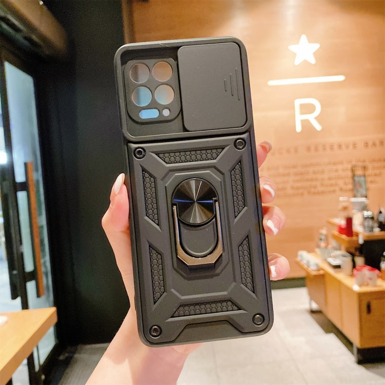Sliding Camera Cover Design TPU+PC Protective Case, For Motorola Moto G100