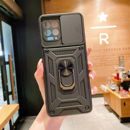 Sliding Camera Cover Design TPU+PC Protective Case, For Motorola Moto G100
