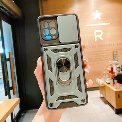 Sliding Camera Cover Design TPU+PC Protective Case, For Motorola Moto G100