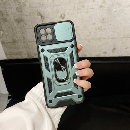 Sliding Camera Cover Design TPU+PC Protective Case, For Samsung Galaxy A52, For OPPO A93, For OPPO A94
