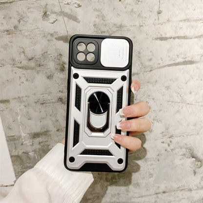 Sliding Camera Cover Design TPU+PC Protective Case, For Samsung Galaxy A52, For OPPO A93, For OPPO A94