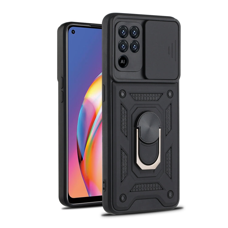 Sliding Camera Cover Design TPU+PC Protective Case, For Samsung Galaxy A52, For OPPO A93, For OPPO A94