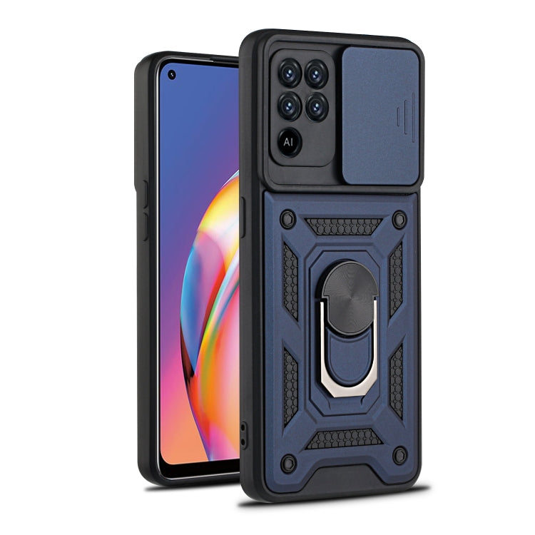 Sliding Camera Cover Design TPU+PC Protective Case, For Samsung Galaxy A52, For OPPO A93, For OPPO A94