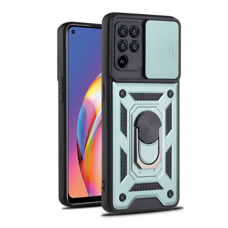 Sliding Camera Cover Design TPU+PC Protective Case, For Samsung Galaxy A52, For OPPO A93, For OPPO A94