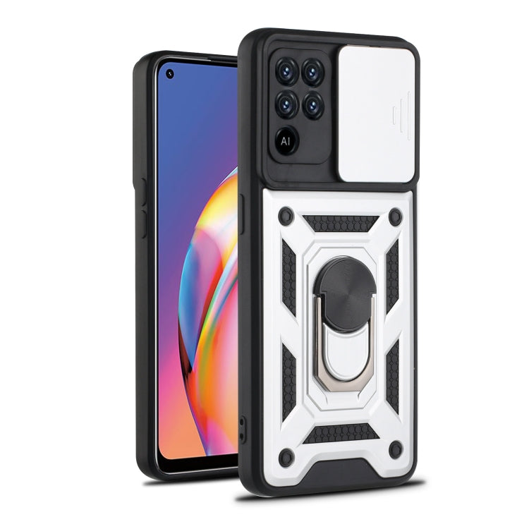 Sliding Camera Cover Design TPU+PC Protective Case, For Samsung Galaxy A52, For OPPO A93, For OPPO A94