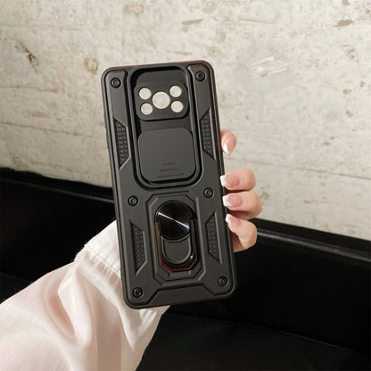 Sliding Camera Cover Design TPU+PC Protective Case, For Xiaomi Poco X3, For Xiaomi Redmi Note 10, For Samsung Galaxy Note20 Ultra 5G