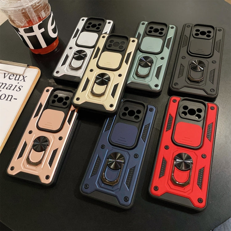 Sliding Camera Cover Design TPU+PC Protective Case, For Xiaomi Poco X3, For Xiaomi Redmi Note 10, For Samsung Galaxy Note20 Ultra 5G