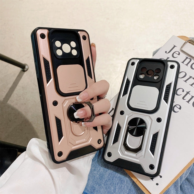 Sliding Camera Cover Design TPU+PC Protective Case, For Xiaomi Poco X3, For Xiaomi Redmi Note 10, For Samsung Galaxy Note20 Ultra 5G