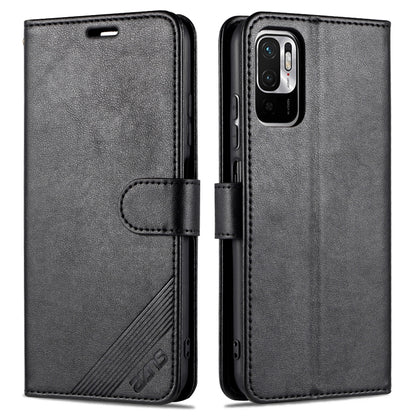 AZNS Sheepskin Texture Horizontal Flip Leather Case with Holder & Card Slots & Wallet, For Xiaomi Poco M3 Pro 5G / Redmi Note 10 5G, For Xiaomi Poco X3 GT / Redmi Note 10 Pro 5G