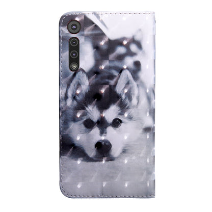 3D Painting Pattern Coloured Drawing Horizontal Flip TPU + PU Leather Case with Holder & Card Slots & Wallet, For Motorola Moto G8 Play, For OnePlus 7 Pro / 7T Pro
