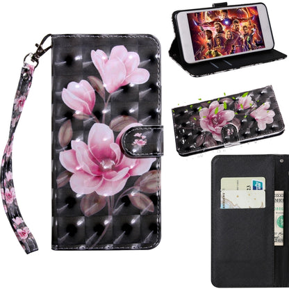 3D Painting Pattern Coloured Drawing Horizontal Flip TPU + PU Leather Case with Holder & Card Slots & Wallet, For Motorola Moto G8 Play, For OnePlus 7 Pro / 7T Pro
