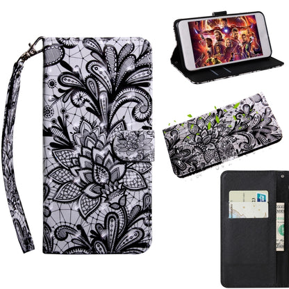 3D Painting Pattern Coloured Drawing Horizontal Flip TPU + PU Leather Case with Holder & Card Slots & Wallet, For OnePlus 7T, For Xiaomi Redmi 8