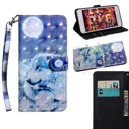 3D Painting Pattern Coloured Drawing Horizontal Flip TPU + PU Leather Case with Holder & Card Slots & Wallet, For Xiaomi Redmi 8A, For Xiaomi Mi 9 Pro