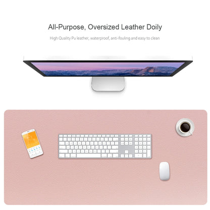 ZD01 Double-sided PU Mouse Pad Table Mat, Size: 90 x 40cm
