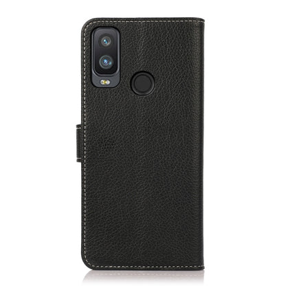 Litchi Texture PU + TPU Horizontal Flip Leather Case with Holder & Card Slots & Wallet, For Alcatel 1L 2021