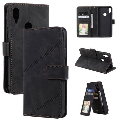 Skin Feel Business Horizontal Flip PU Leather Case with Holder & Multi-Card Slots & Wallet & Lanyard & Photo Frame, For Xiaomi Redmi Note 7, For Xiaomi Redmi Note 8, For Xiaomi Redmi 9A, For Xiaomi Redmi Note 8T