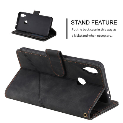Skin Feel Business Horizontal Flip PU Leather Case with Holder & Multi-Card Slots & Wallet & Lanyard & Photo Frame, For Xiaomi Redmi Note 7, For Xiaomi Redmi Note 8, For Xiaomi Redmi 9A, For Xiaomi Redmi Note 8T