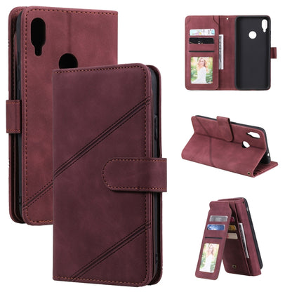 Skin Feel Business Horizontal Flip PU Leather Case with Holder & Multi-Card Slots & Wallet & Lanyard & Photo Frame, For Xiaomi Redmi Note 7, For Xiaomi Redmi Note 8, For Xiaomi Redmi 9A, For Xiaomi Redmi Note 8T