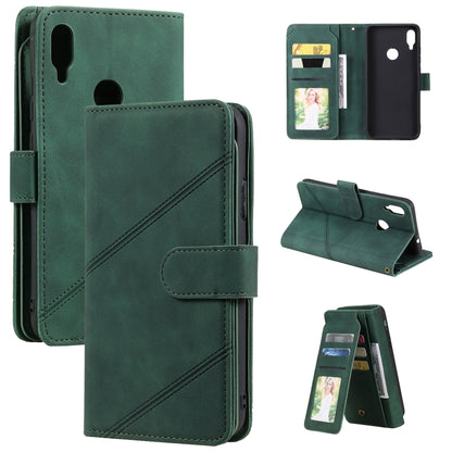 Skin Feel Business Horizontal Flip PU Leather Case with Holder & Multi-Card Slots & Wallet & Lanyard & Photo Frame, For Xiaomi Redmi Note 7, For Xiaomi Redmi Note 8, For Xiaomi Redmi 9A, For Xiaomi Redmi Note 8T