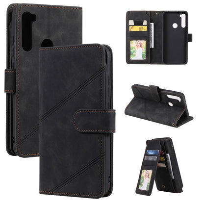 Skin Feel Business Horizontal Flip PU Leather Case with Holder & Multi-Card Slots & Wallet & Lanyard & Photo Frame, For Xiaomi Redmi Note 7, For Xiaomi Redmi Note 8, For Xiaomi Redmi 9A, For Xiaomi Redmi Note 8T