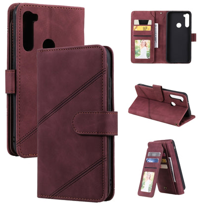 Skin Feel Business Horizontal Flip PU Leather Case with Holder & Multi-Card Slots & Wallet & Lanyard & Photo Frame, For Xiaomi Redmi Note 7, For Xiaomi Redmi Note 8, For Xiaomi Redmi 9A, For Xiaomi Redmi Note 8T